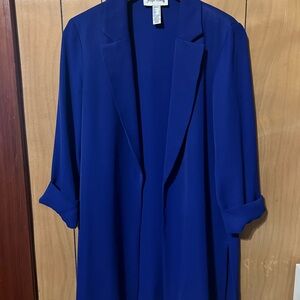 Elegant Blue Women's Jacket